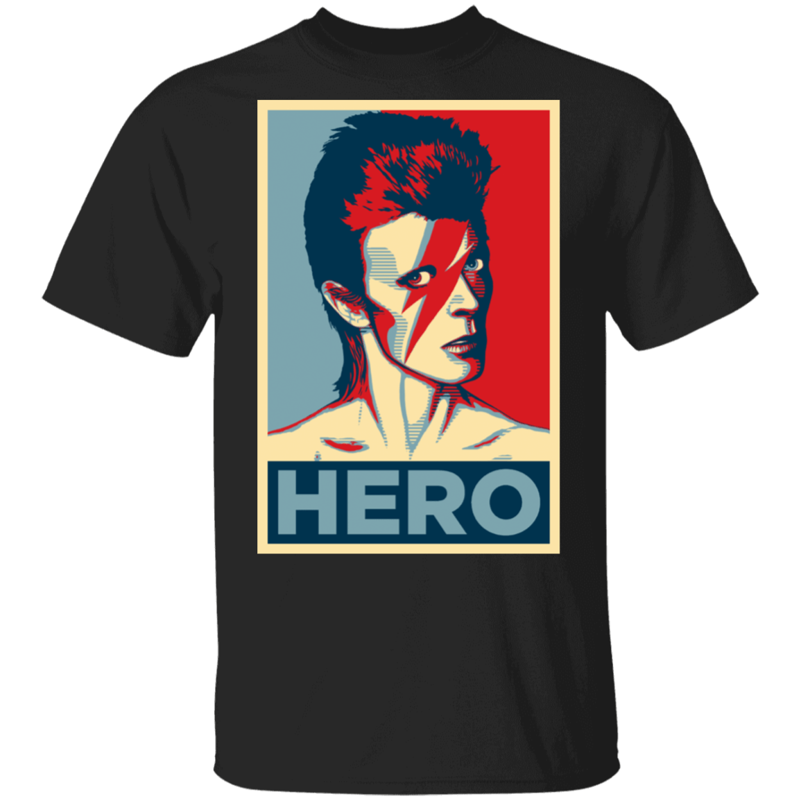 T-Shirts Black / S Obey the HERO T-Shirt