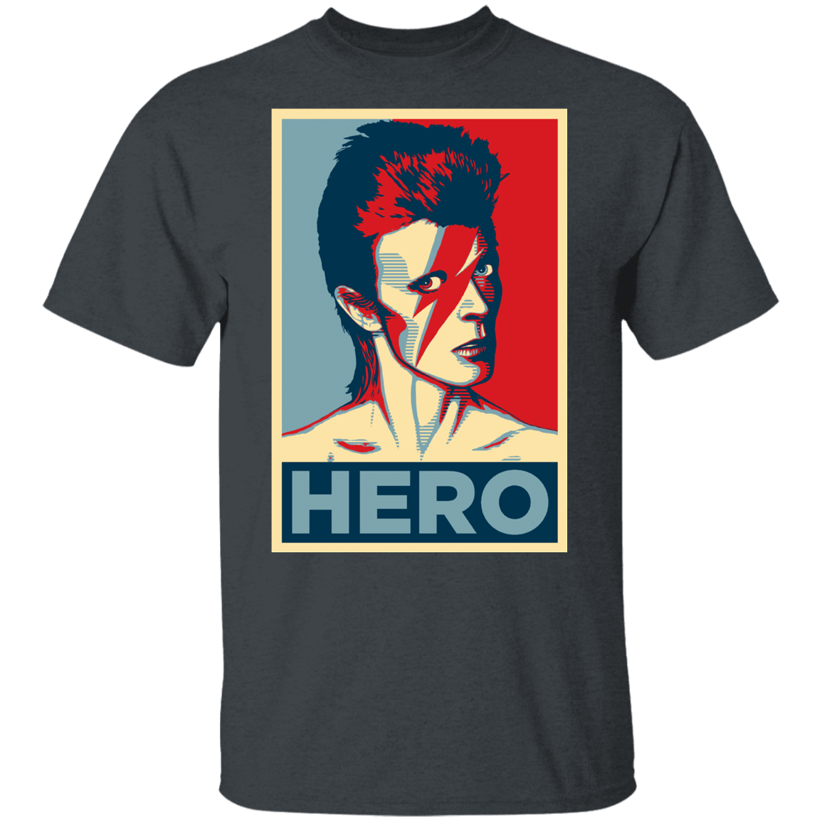T-Shirts Dark Heather / YXS Obey the HERO Youth T-Shirt
