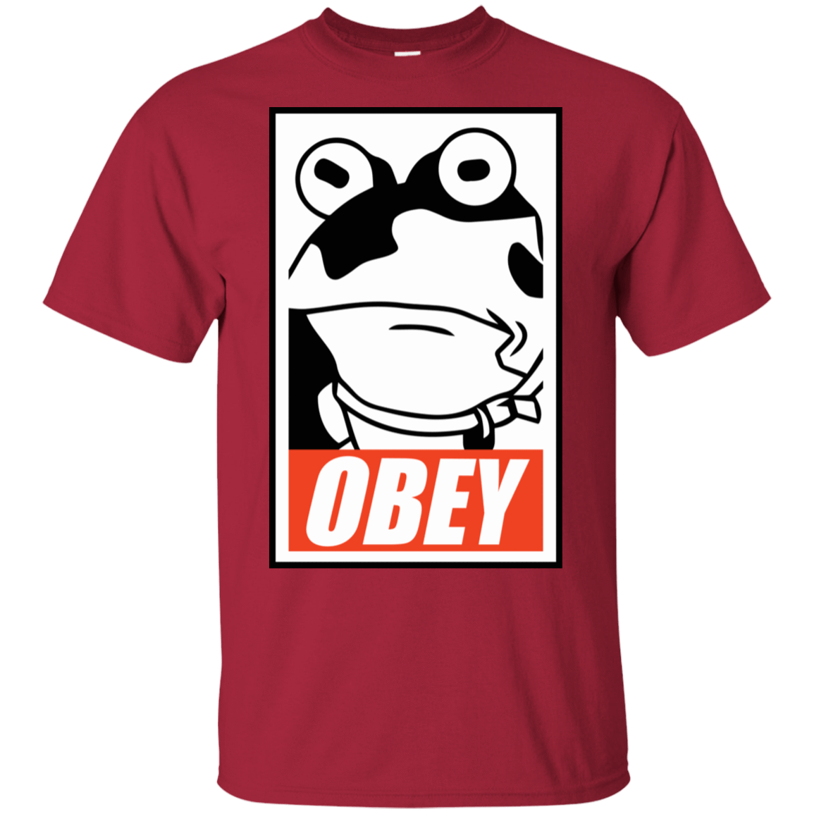 T-Shirts Cardinal / S Obey the Hypnotoad T-Shirt