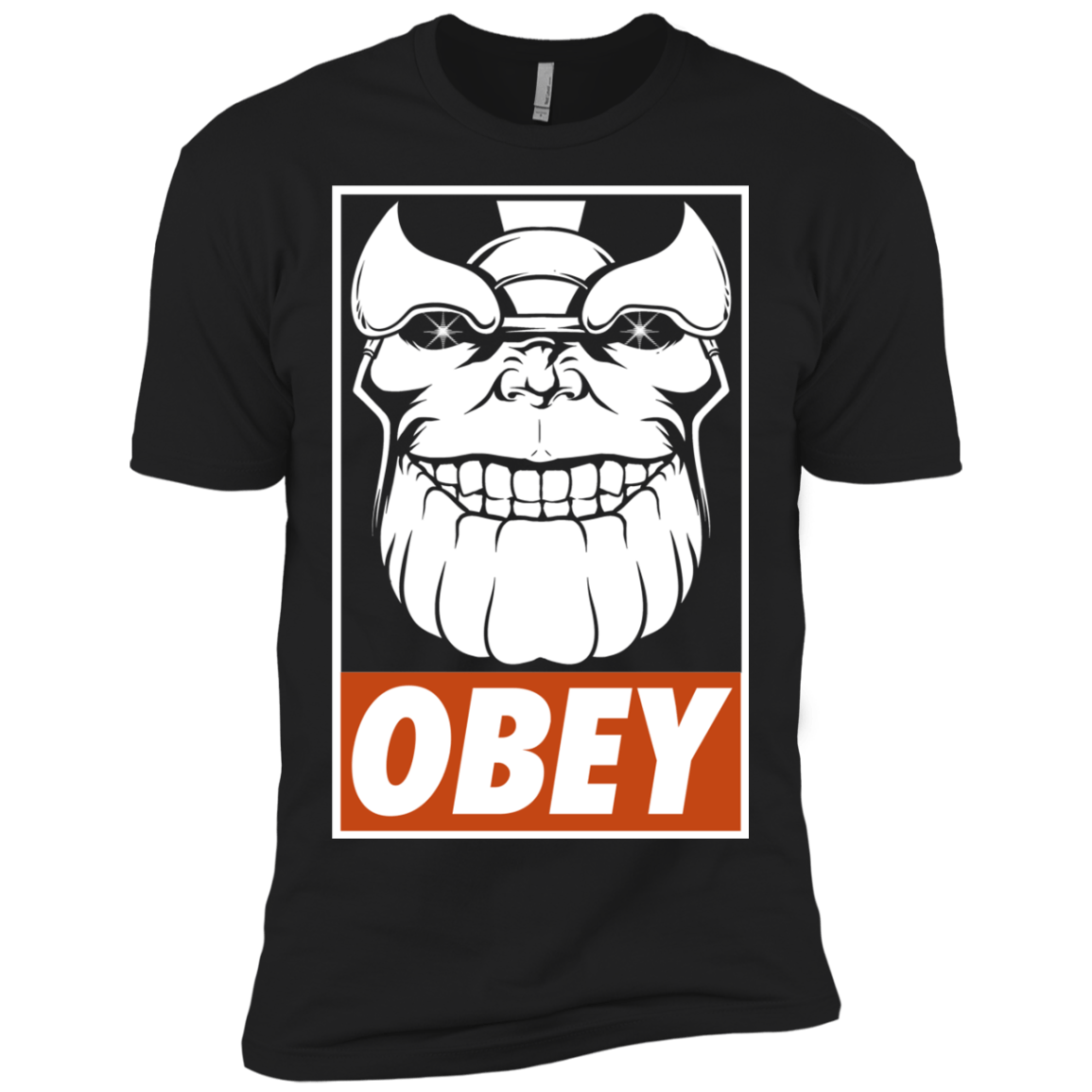 T-Shirts Black / X-Small Obey the Titan Men's Premium T-Shirt