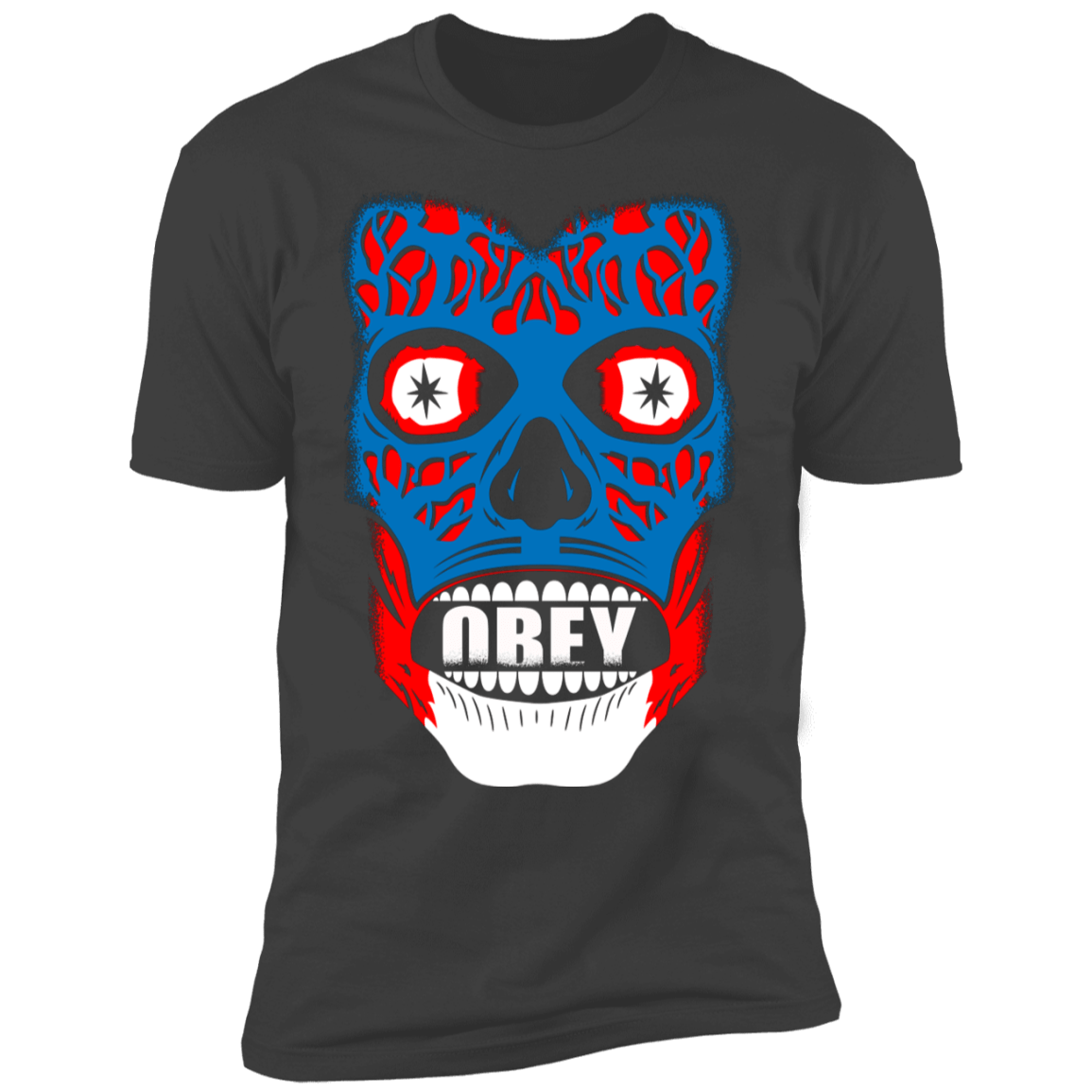 T-Shirts Heavy Metal / S Obey They Live Men's Premium T-Shirt