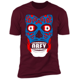 T-Shirts Maroon / S Obey They Live Men's Premium T-Shirt
