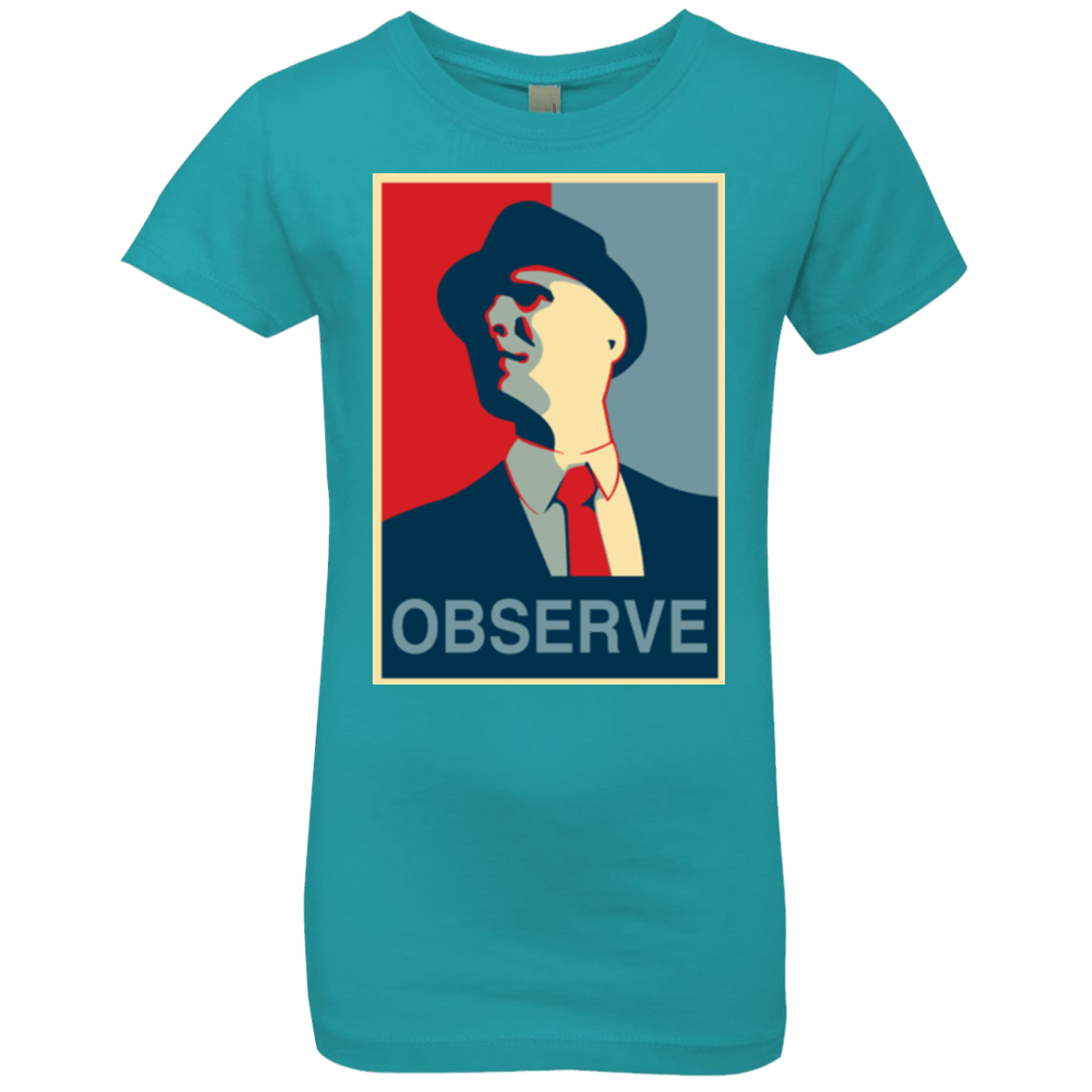 T-Shirts Tahiti Blue / YXS Observe Girls Premium T-Shirt