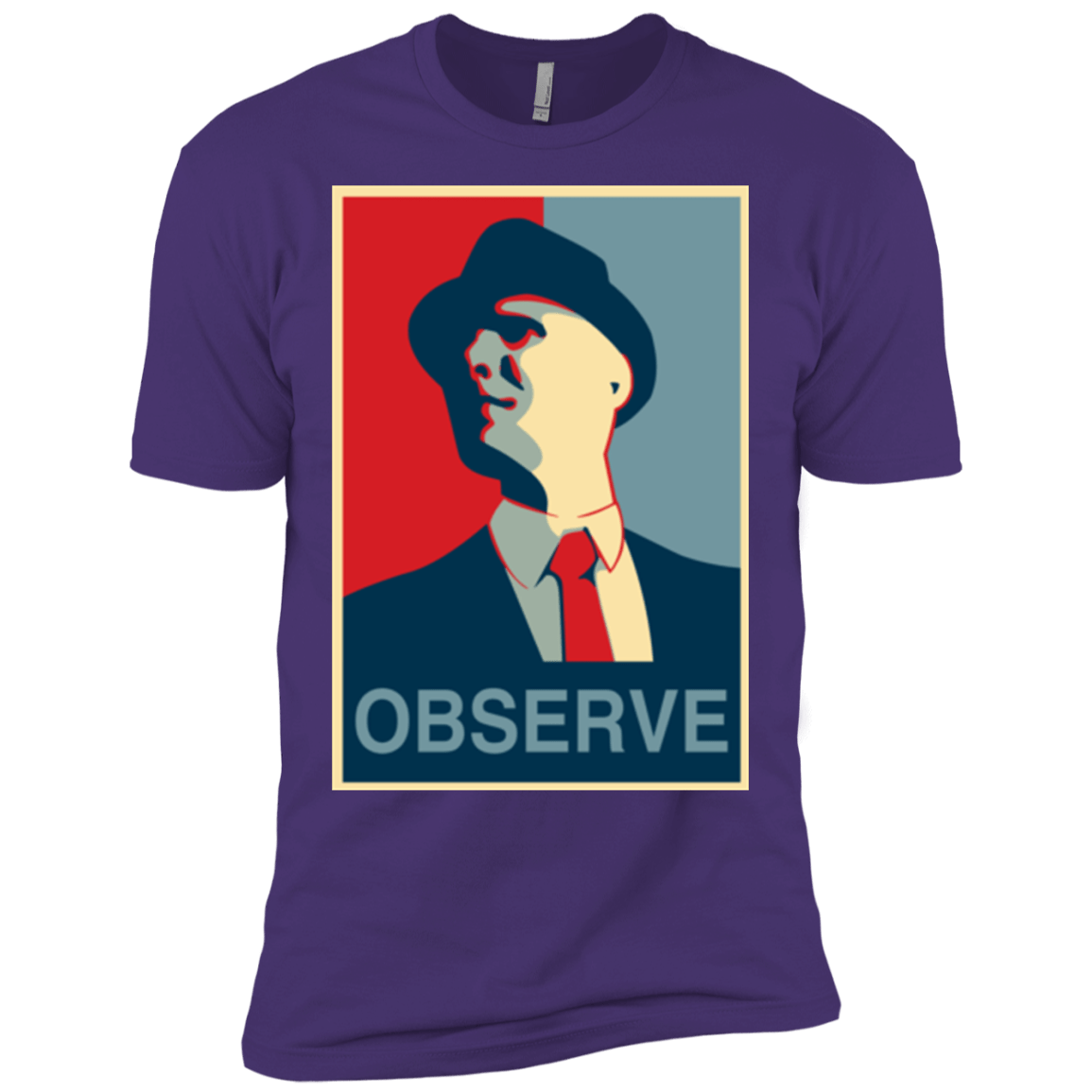 T-Shirts Purple / X-Small Observe Men's Premium T-Shirt