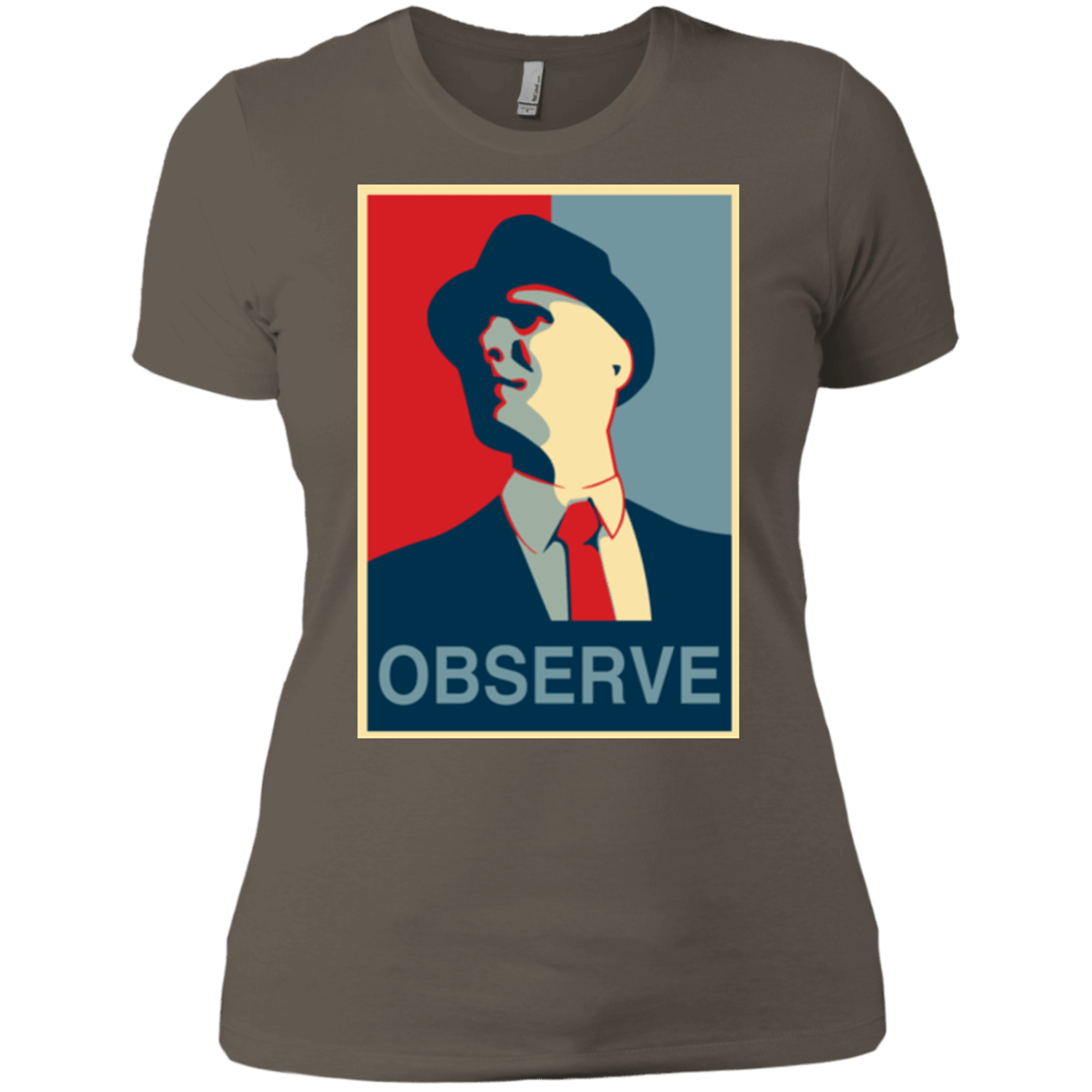 T-Shirts Warm Grey / X-Small Observe Women's Premium T-Shirt