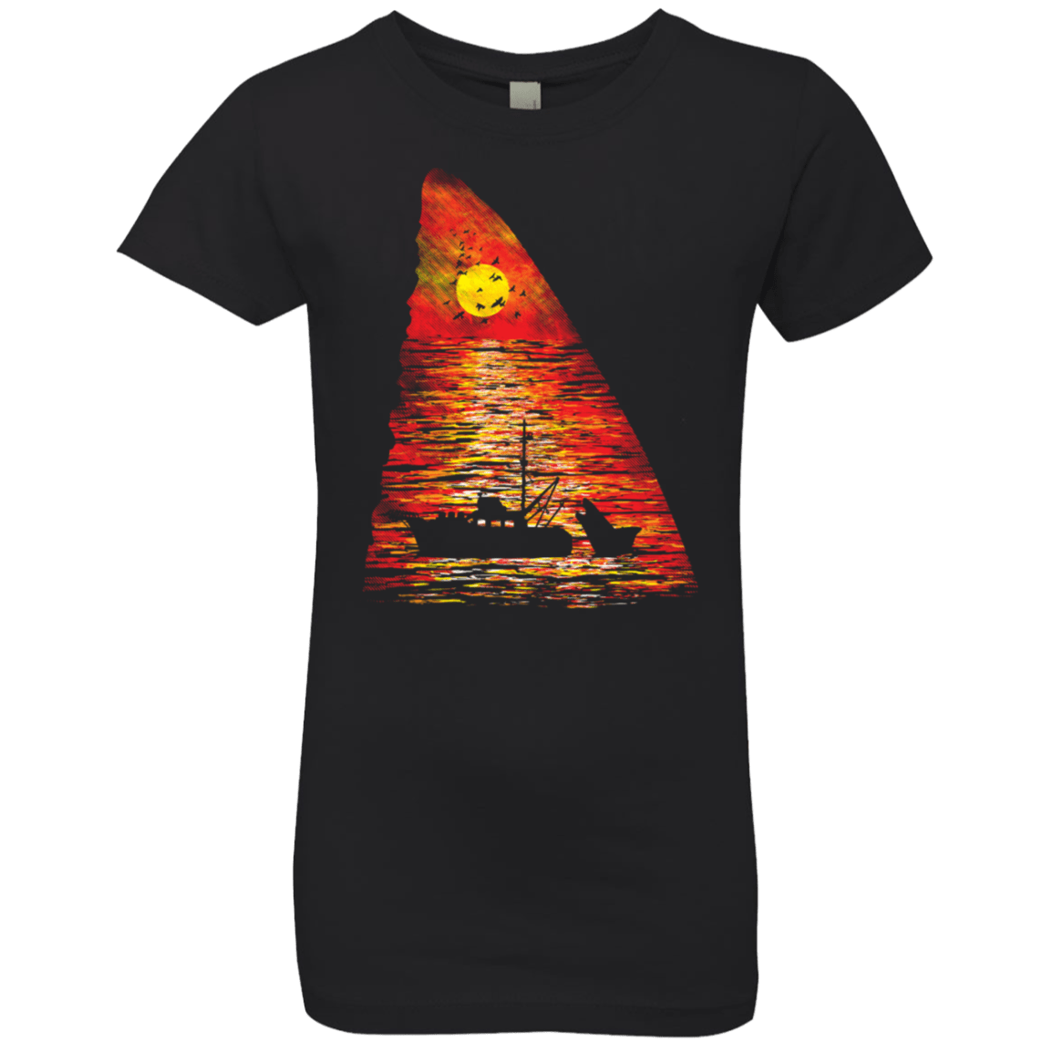T-Shirts Black / YXS Ocean Predator Girls Premium T-Shirt