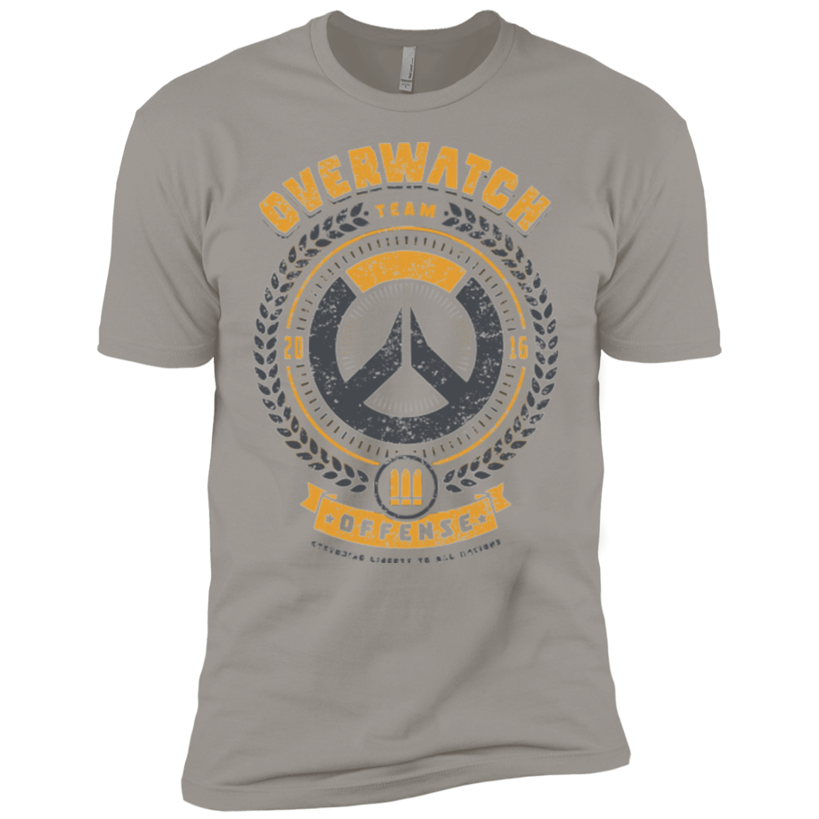 T-Shirts Light Grey / YXS Offense Team Boys Premium T-Shirt