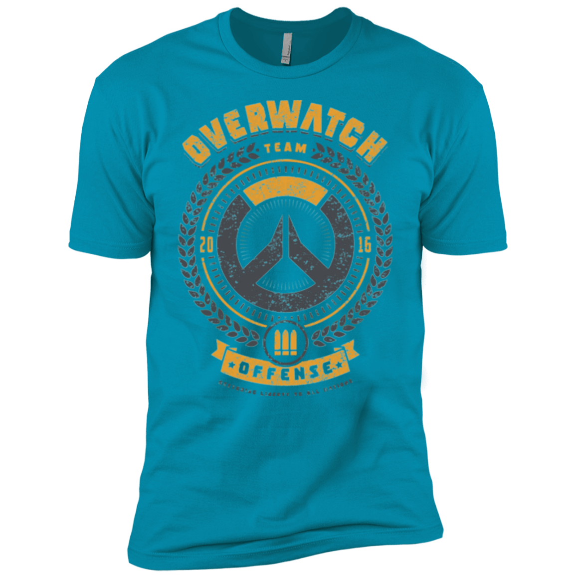 T-Shirts Turquoise / YXS Offense Team Boys Premium T-Shirt