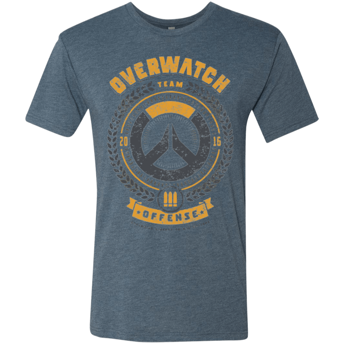 T-Shirts Indigo / Small Offense Team Men's Triblend T-Shirt