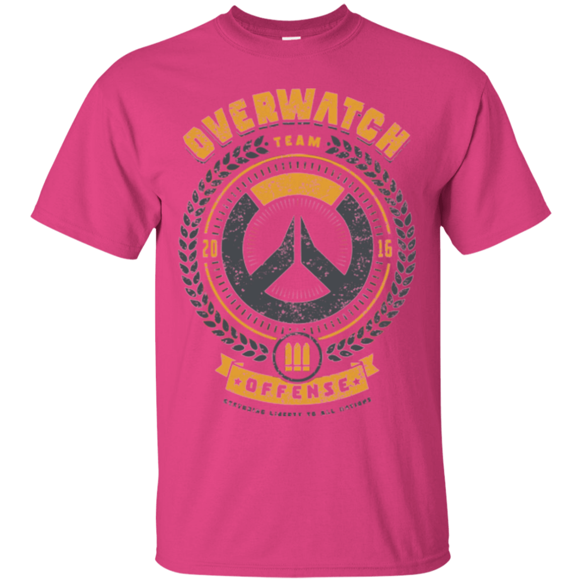 T-Shirts Heliconia / Small Offense Team T-Shirt