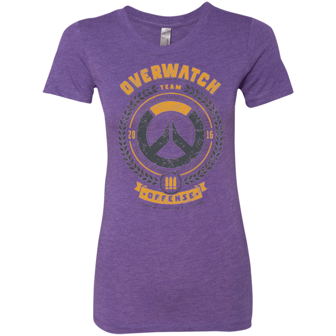T-Shirts Purple Rush / Small Offense Team Women's Triblend T-Shirt