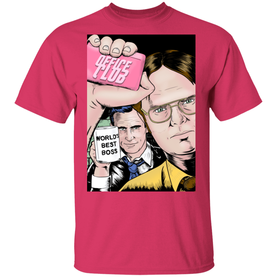 T-Shirts Heliconia / S Office Club T-Shirt