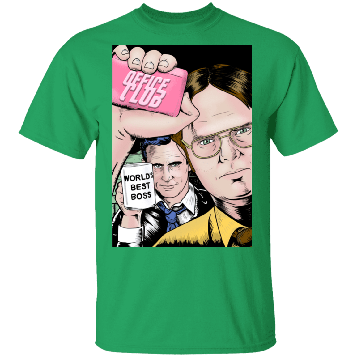 T-Shirts Irish Green / S Office Club T-Shirt