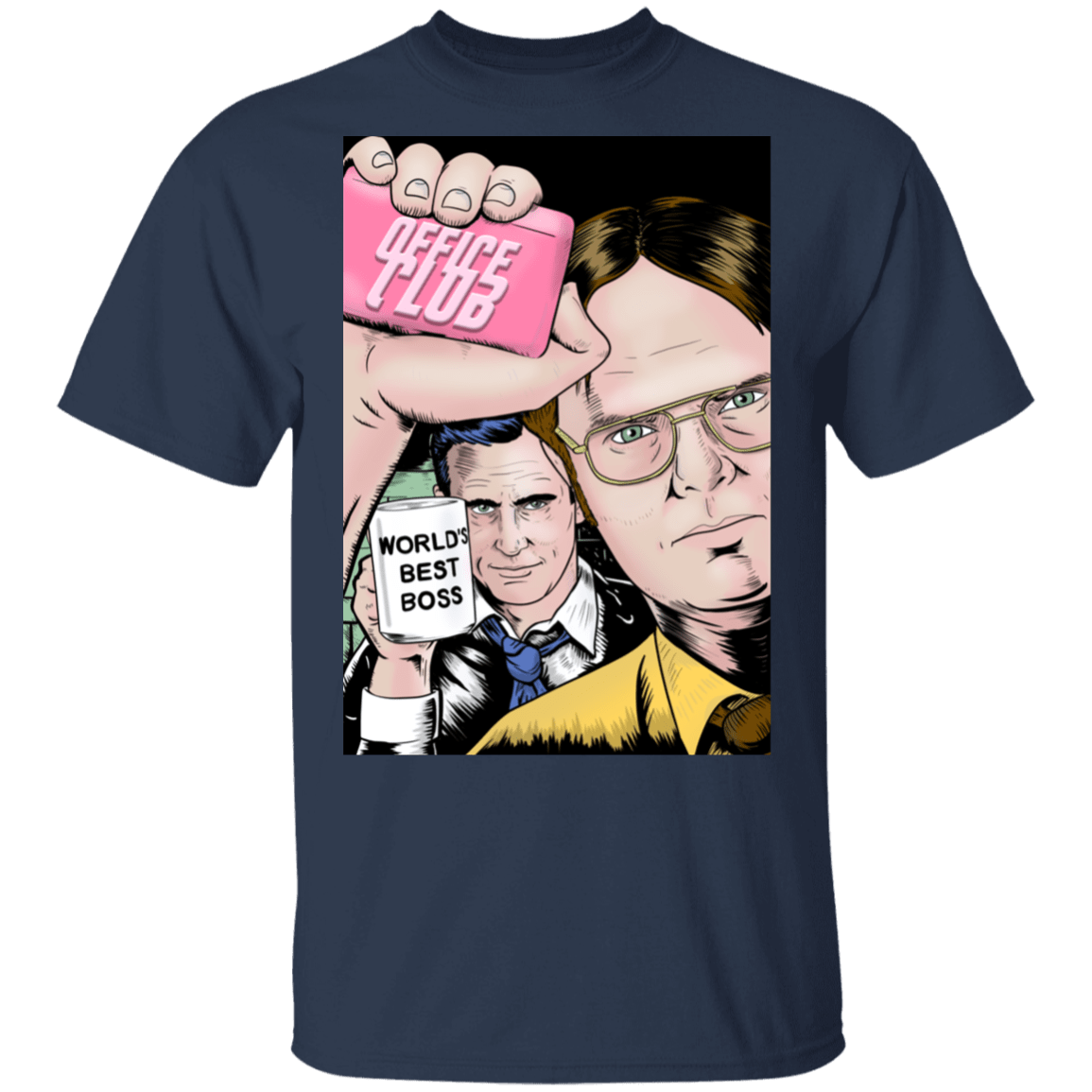 T-Shirts Navy / S Office Club T-Shirt