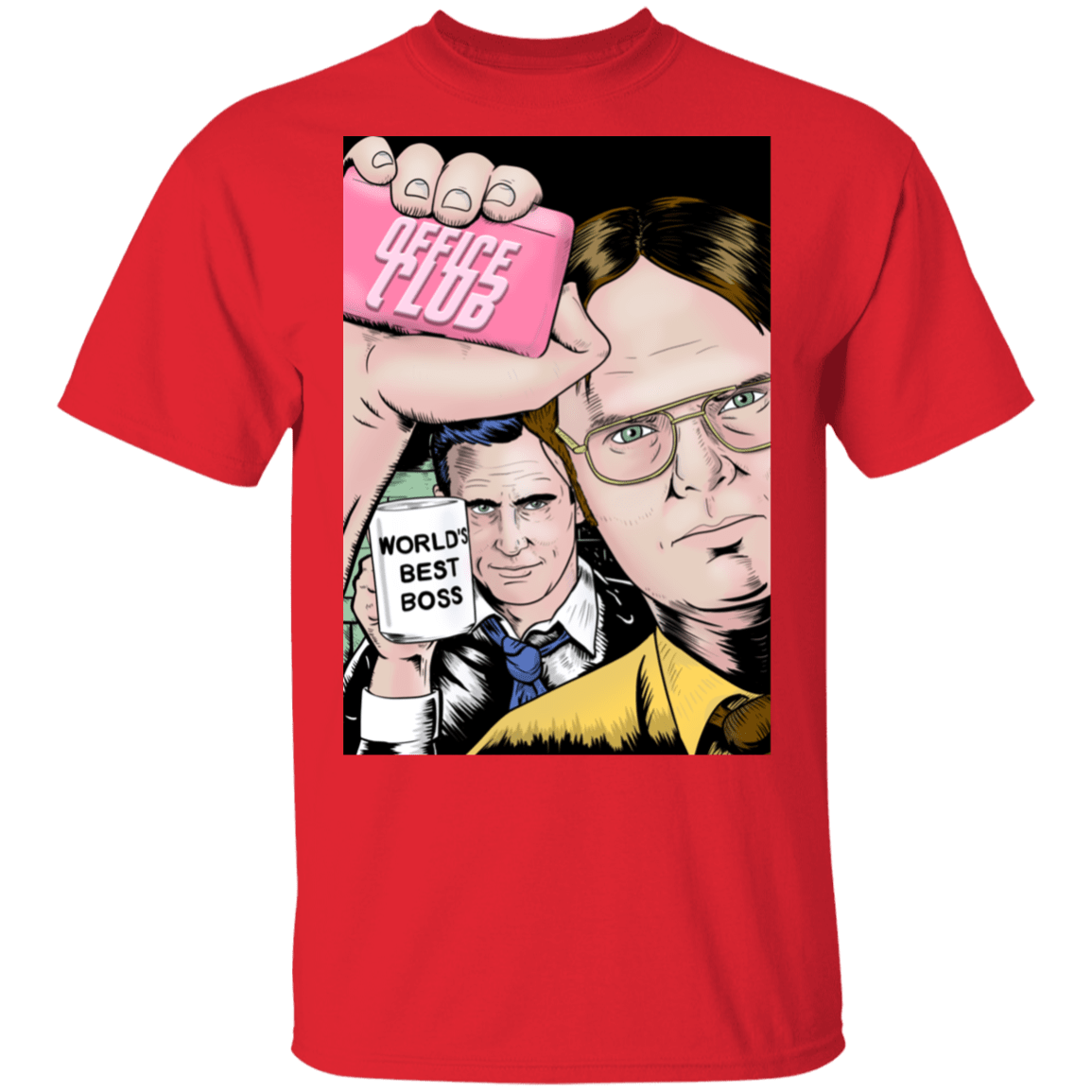 T-Shirts Red / S Office Club T-Shirt