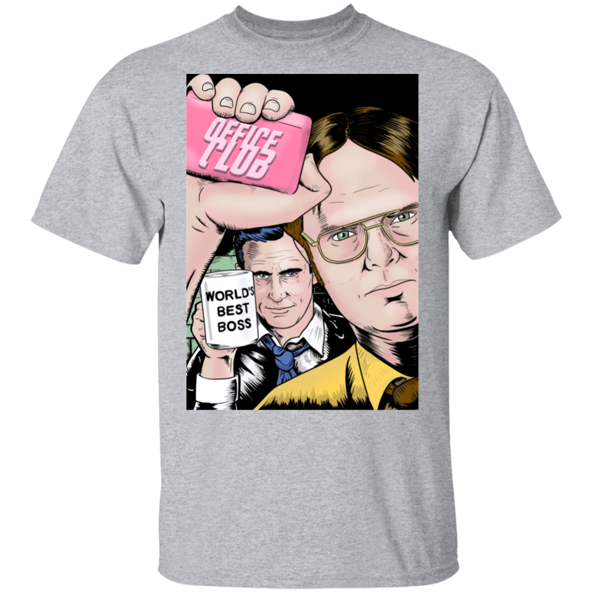 T-Shirts Sport Grey / S Office Club T-Shirt