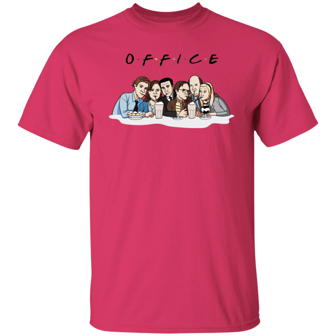 T-Shirts Heliconia / S OFFICE T-Shirt