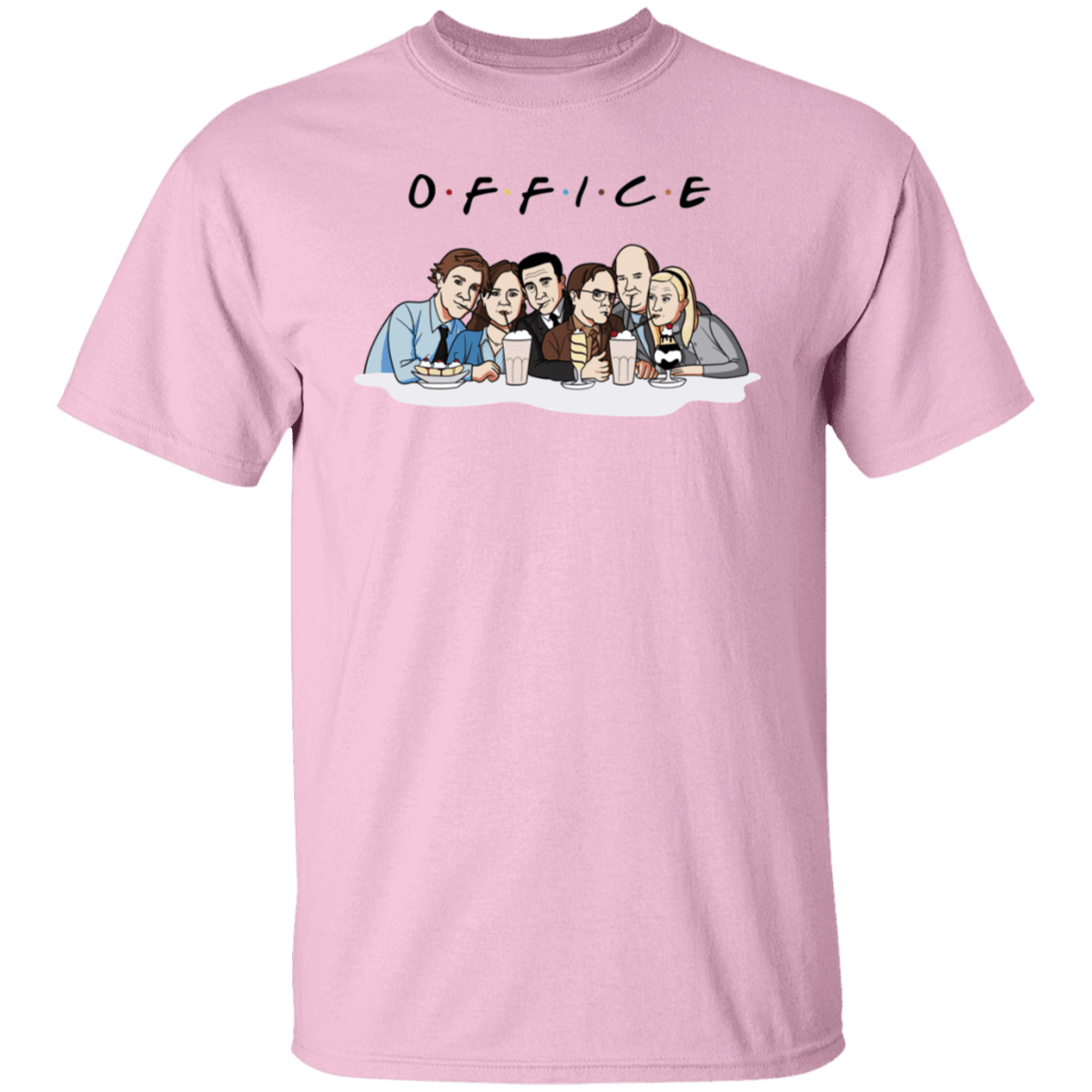T-Shirts Light Pink / S OFFICE T-Shirt