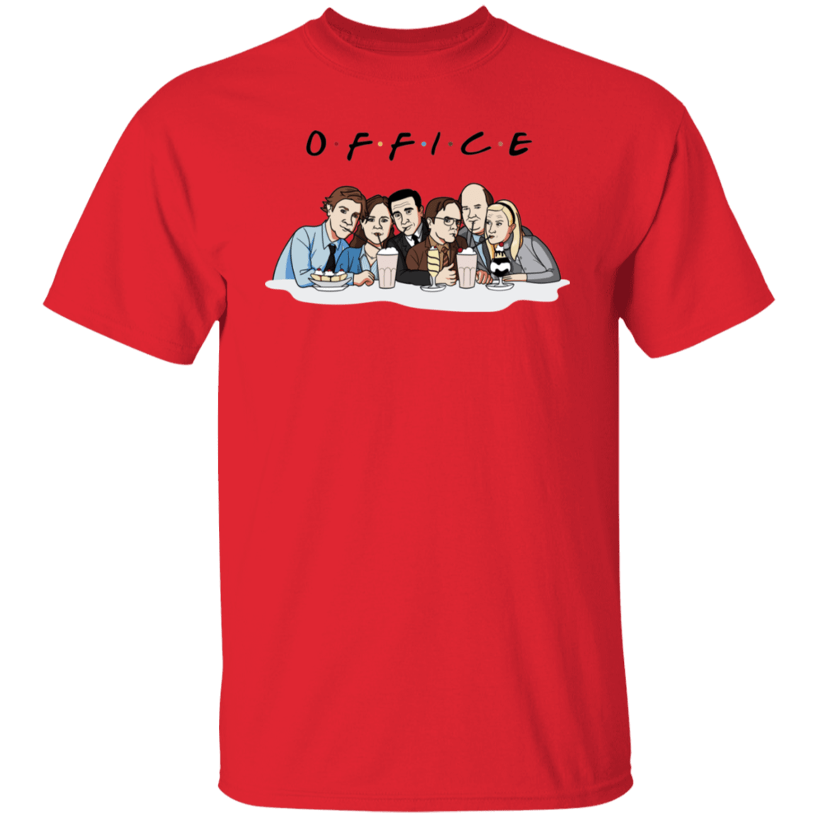 T-Shirts Red / S OFFICE T-Shirt