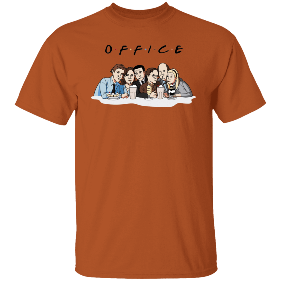 T-Shirts Texas Orange / S OFFICE T-Shirt