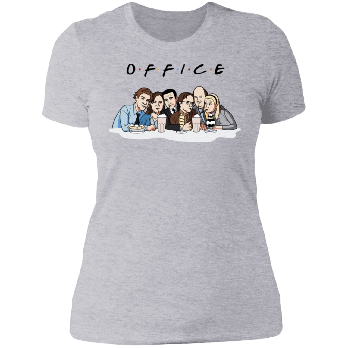T-Shirts Heather Grey / S OFFICE Women's Premium T-Shirt