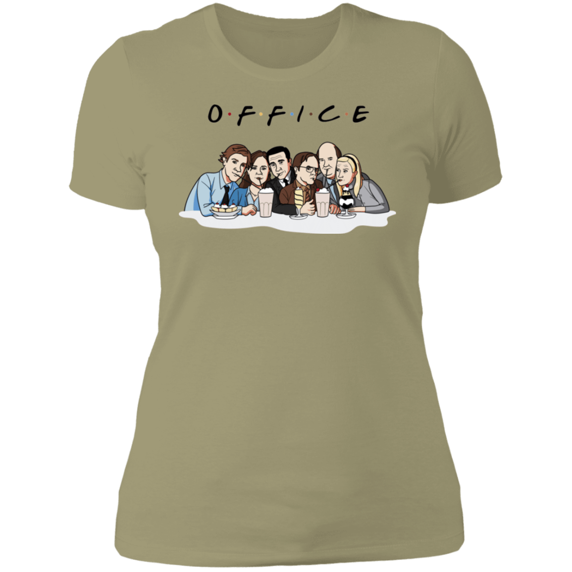 T-Shirts Light Olive / S OFFICE Women's Premium T-Shirt
