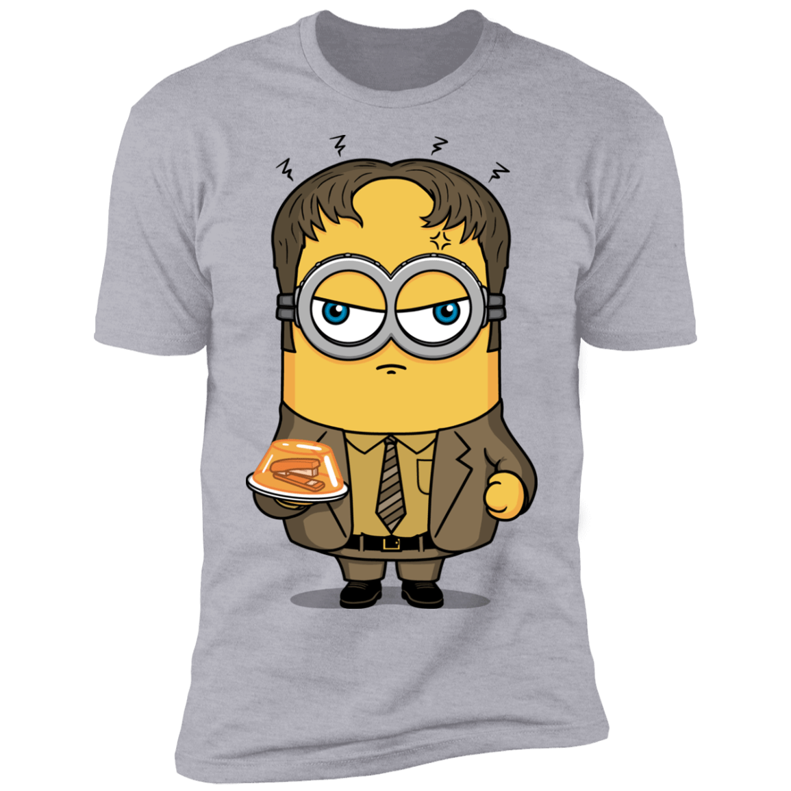 T-Shirts Heather Grey / S Office Worker Men's Premium T-Shirt