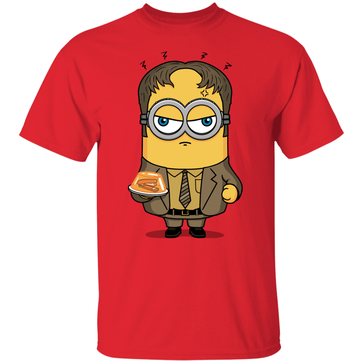 T-Shirts Red / S Office Worker T-Shirt