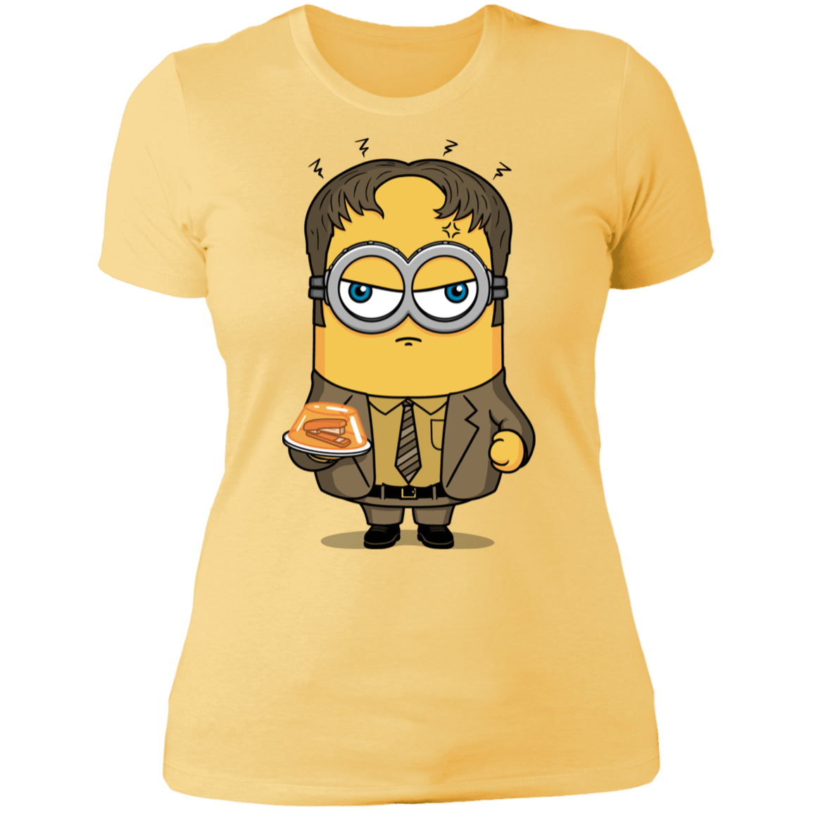 T-Shirts Banana Cream/ / S Office Worker Women's Premium T-Shirt