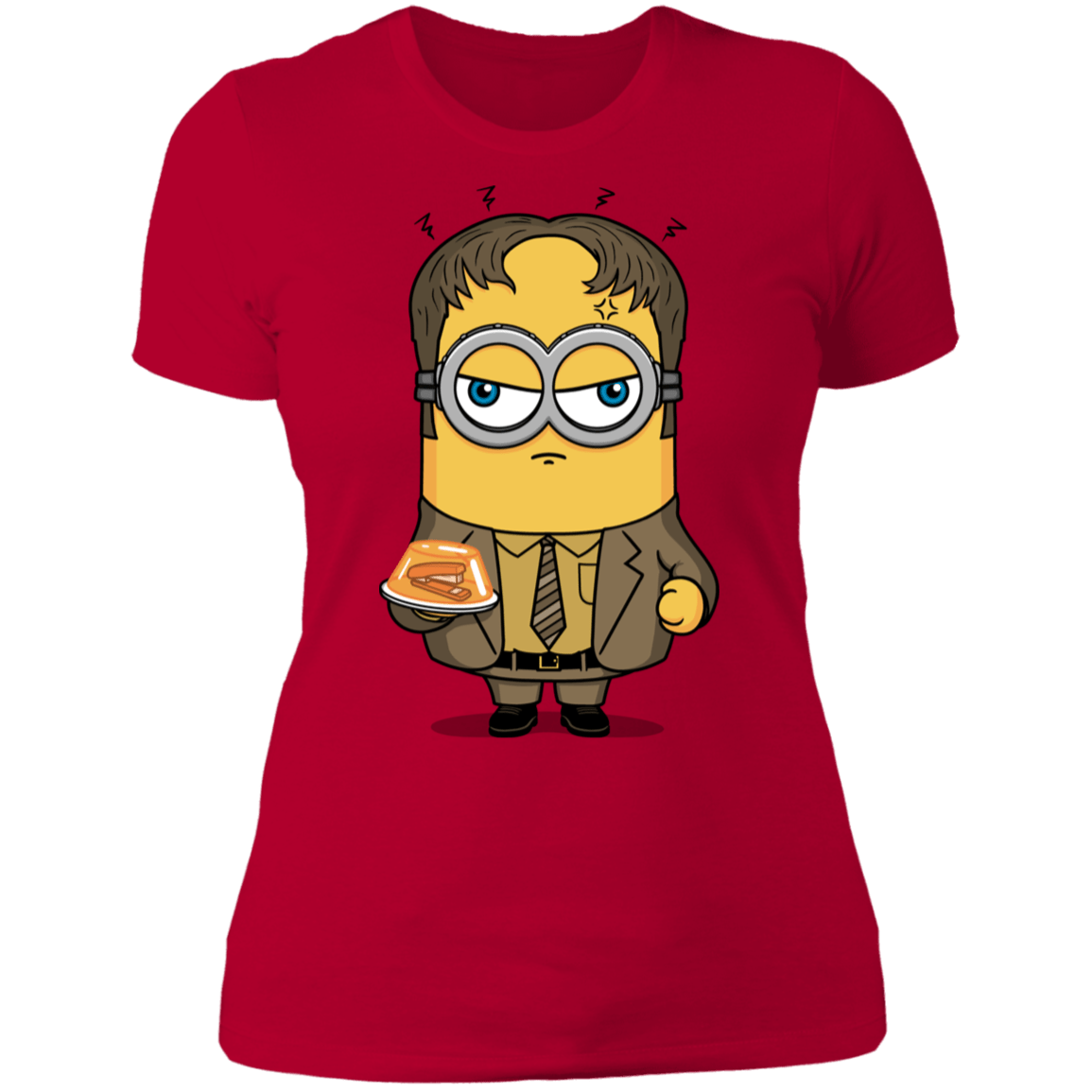 T-Shirts Red / S Office Worker Women's Premium T-Shirt