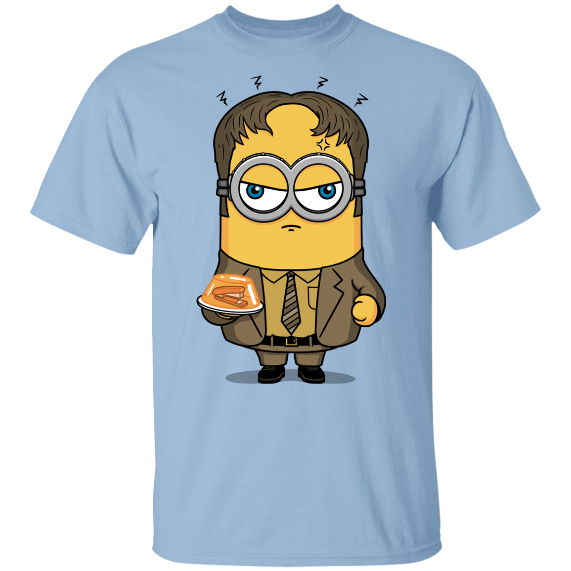 T-Shirts Light Blue / YXS Office Worker Youth T-Shirt