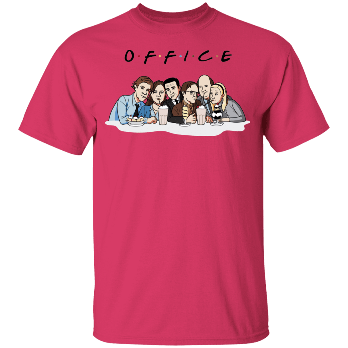 T-Shirts Heliconia / YXS OFFICE Youth T-Shirt