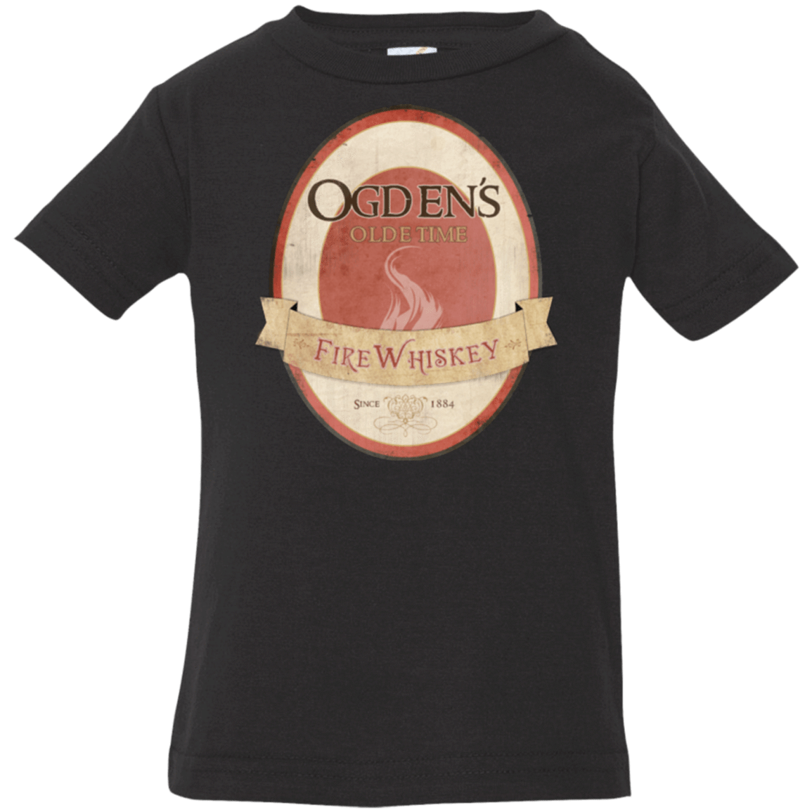 T-Shirts Black / 6 Months Ogdens Fire Whiskey Infant PremiumT-Shirt