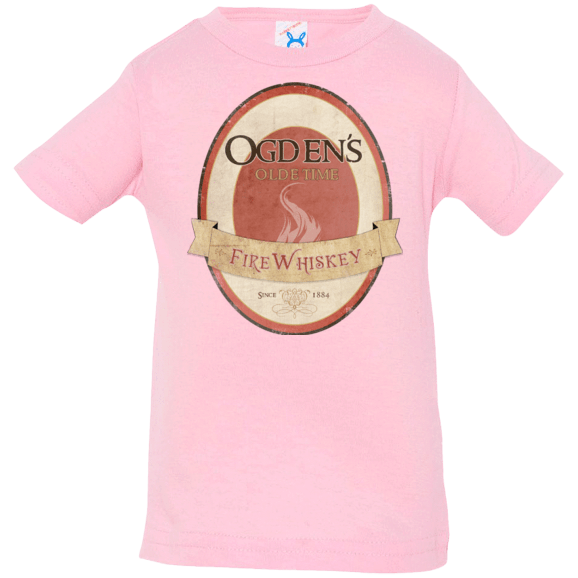 T-Shirts Pink / 6 Months Ogdens Fire Whiskey Infant PremiumT-Shirt