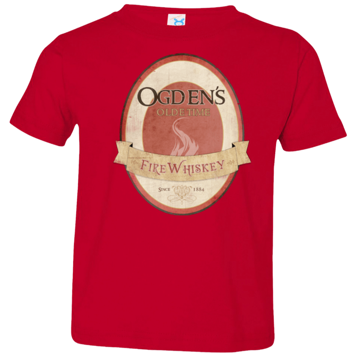 T-Shirts Red / 2T Ogdens Fire Whiskey Toddler Premium T-Shirt