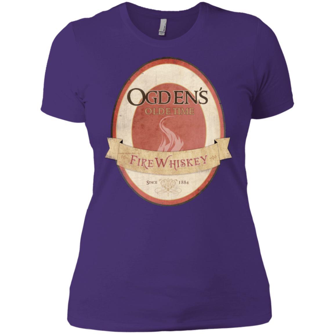 T-Shirts Purple / X-Small Ogdens Fire Whiskey Women's Premium T-Shirt