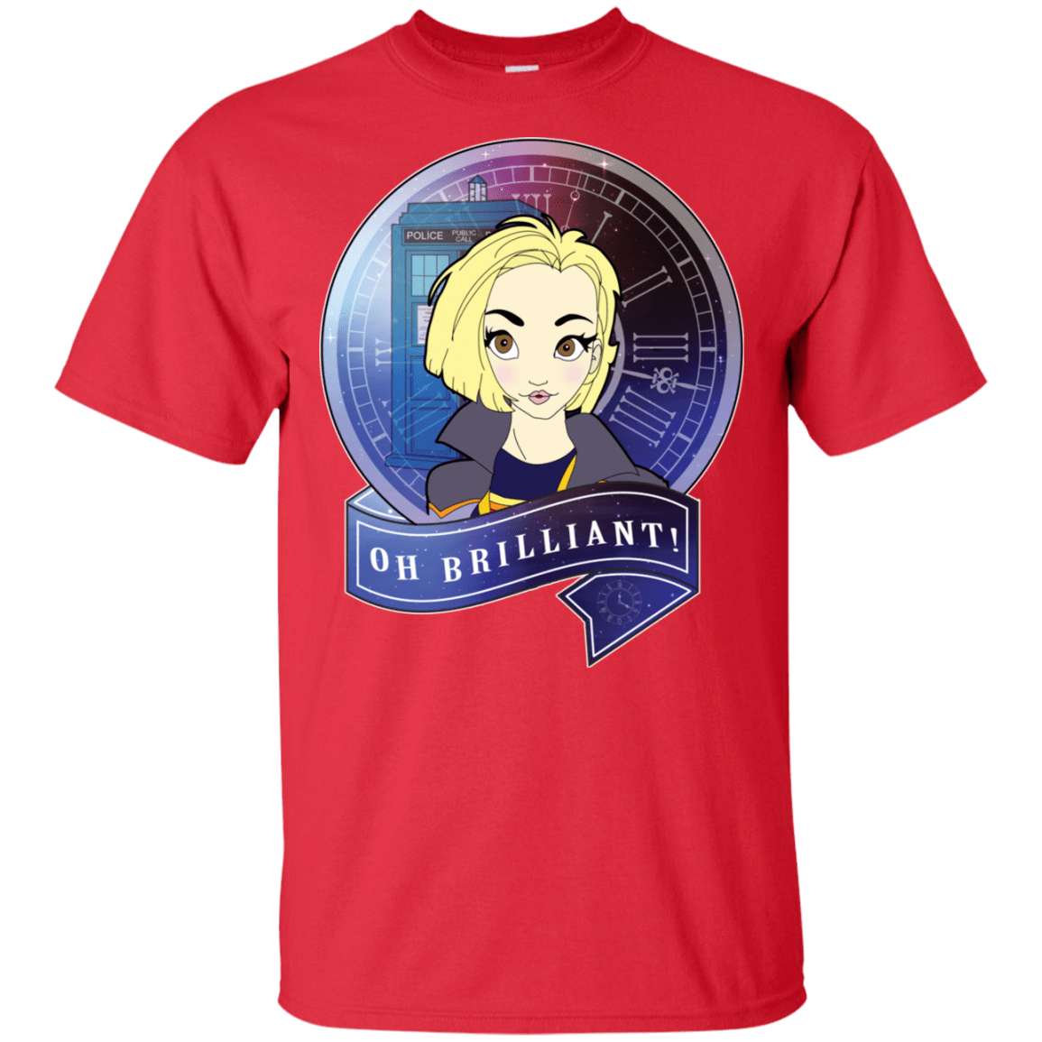 T-Shirts Red / S Oh Brilliant 13th Doctor T-Shirt