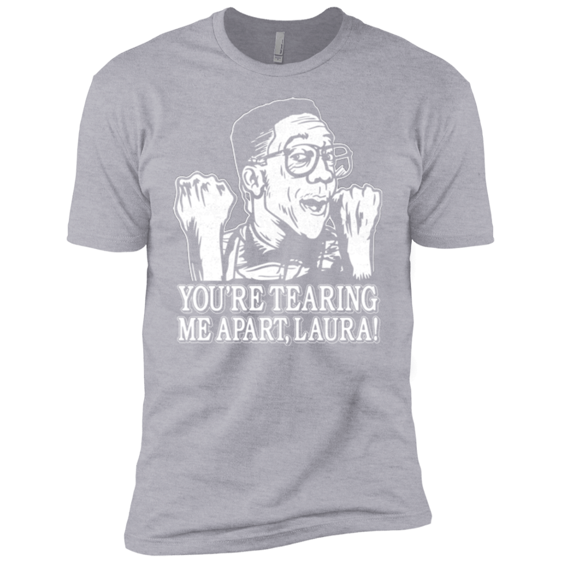 T-Shirts Heather Grey / YXS OH LAURA Boys Premium T-Shirt