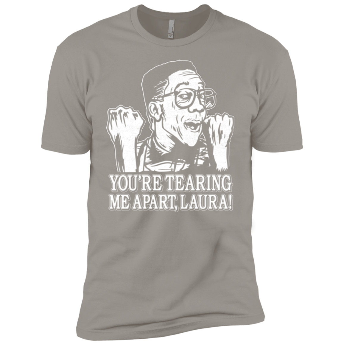 T-Shirts Light Grey / YXS OH LAURA Boys Premium T-Shirt