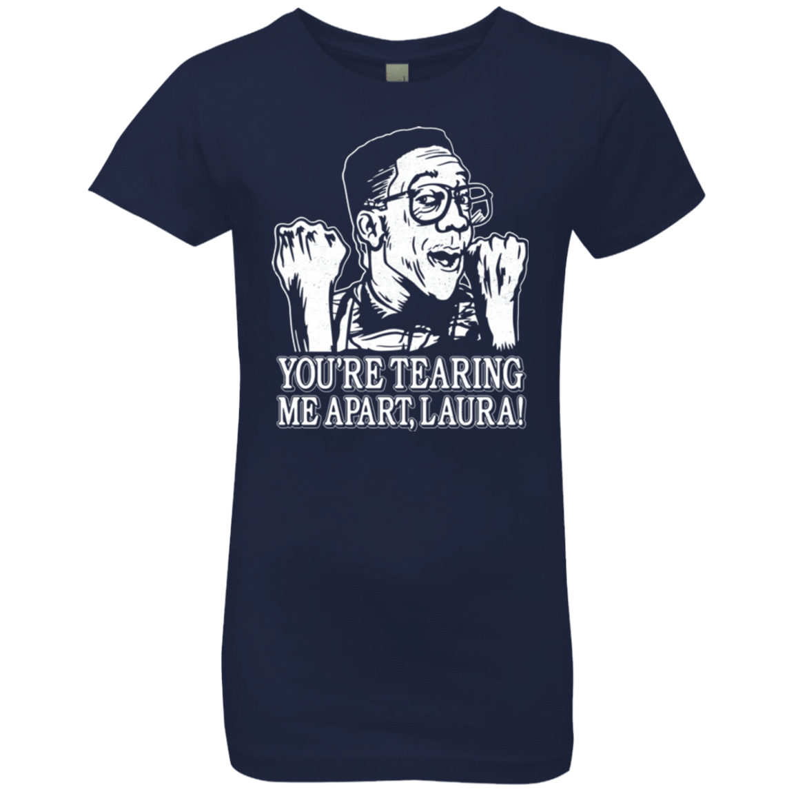 T-Shirts Midnight Navy / YXS OH LAURA Girls Premium T-Shirt