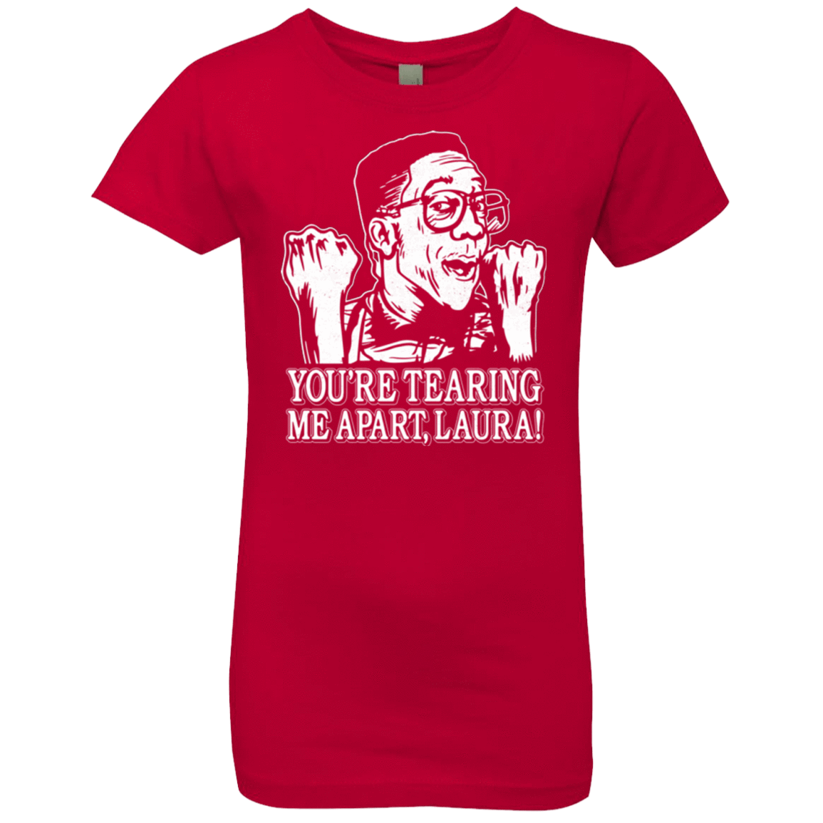 T-Shirts Red / YXS OH LAURA Girls Premium T-Shirt