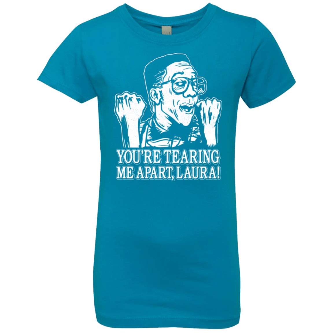 T-Shirts Turquoise / YXS OH LAURA Girls Premium T-Shirt