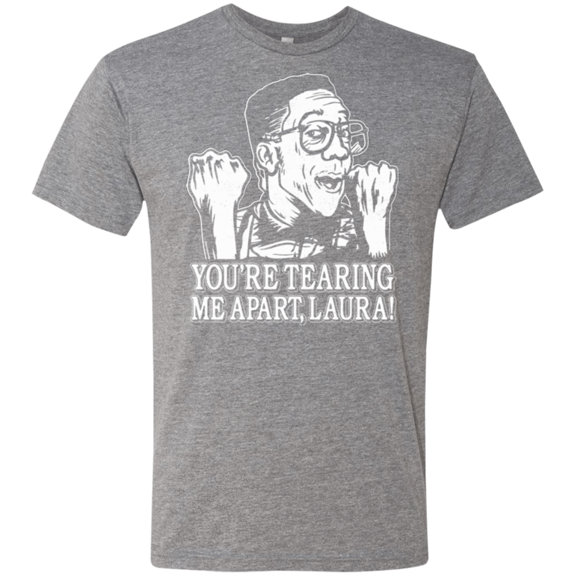 T-Shirts Premium Heather / Small OH LAURA Men's Triblend T-Shirt