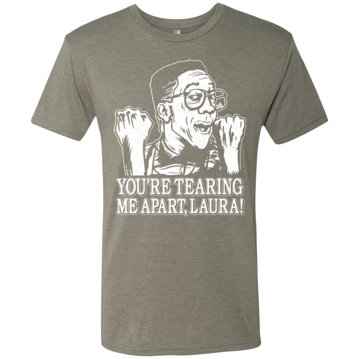 T-Shirts Venetian Grey / Small OH LAURA Men's Triblend T-Shirt