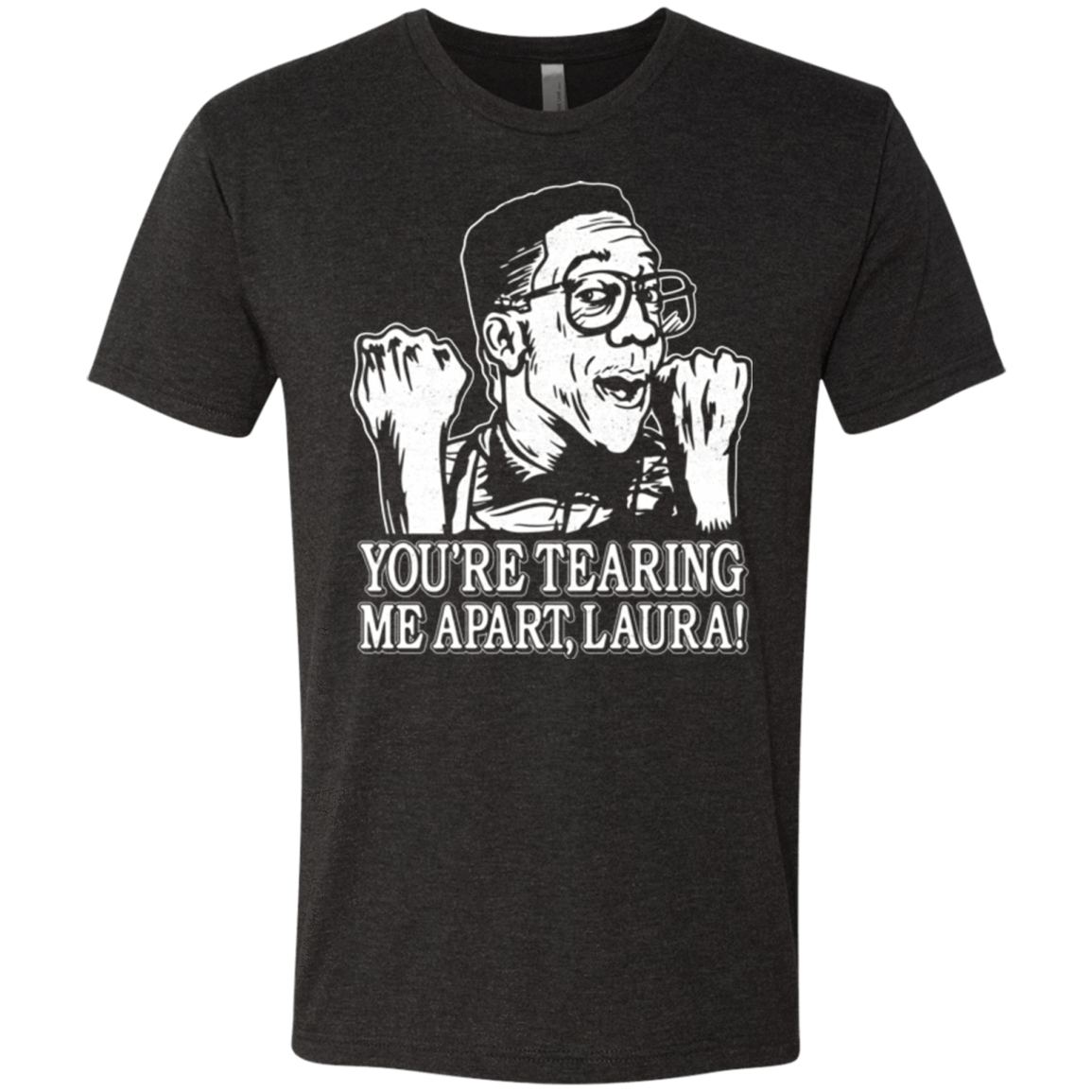 T-Shirts Vintage Black / Small OH LAURA Men's Triblend T-Shirt