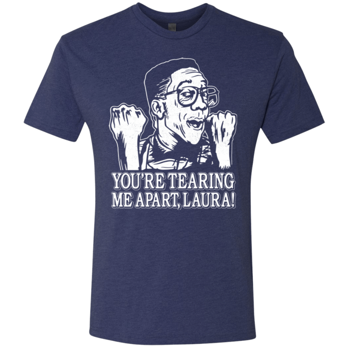 T-Shirts Vintage Navy / Small OH LAURA Men's Triblend T-Shirt