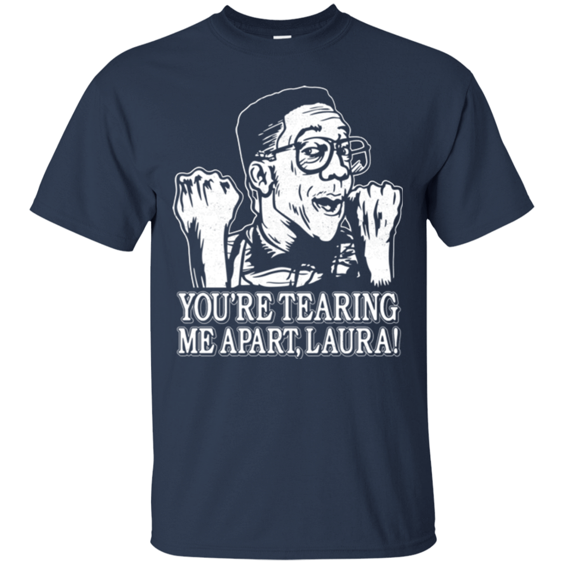 T-Shirts Navy / Small OH LAURA T-Shirt