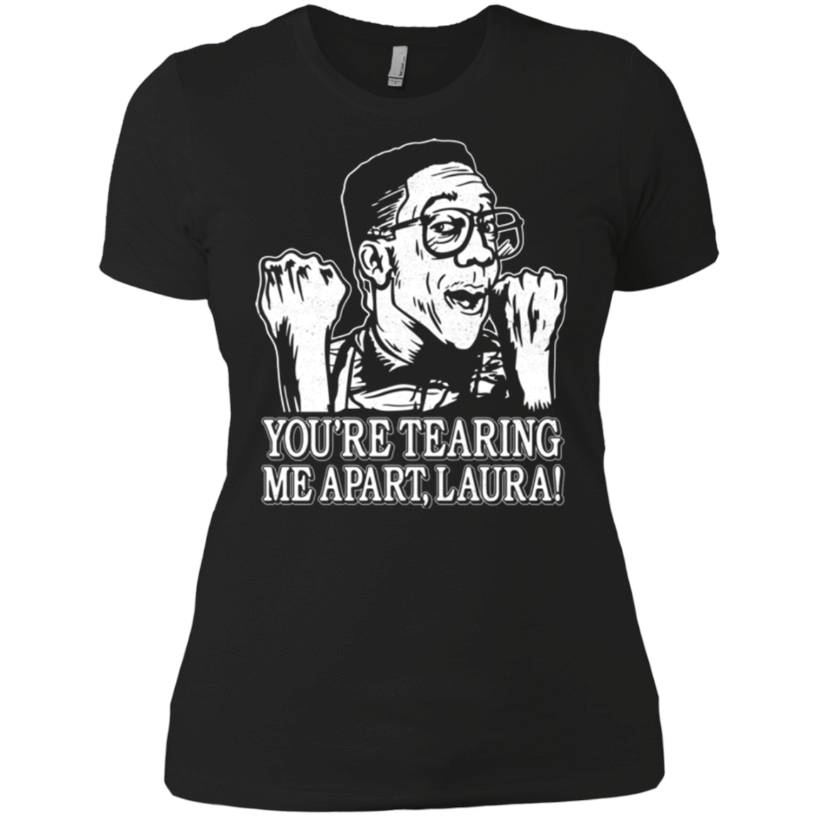 T-Shirts Black / X-Small OH LAURA Women's Premium T-Shirt