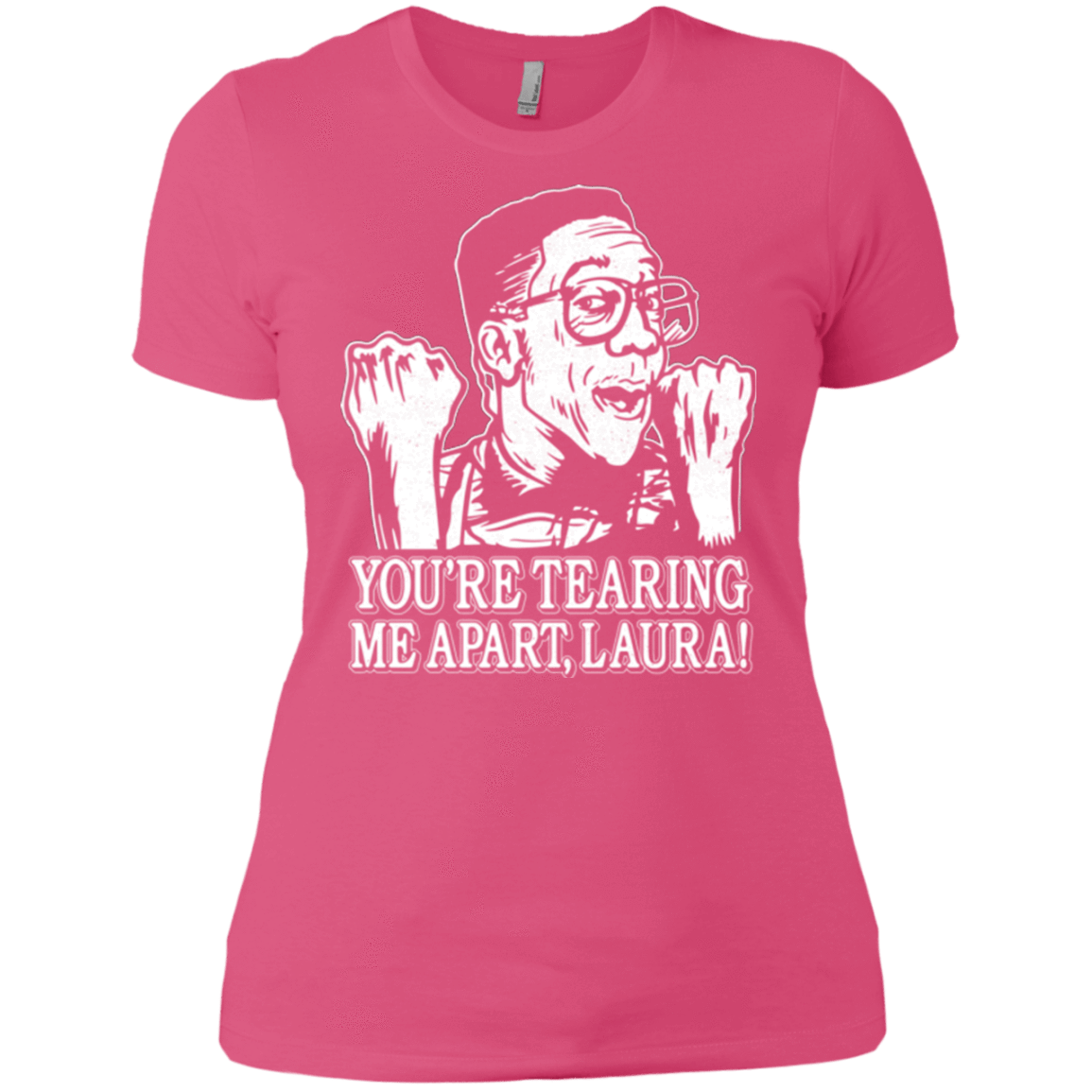 T-Shirts Hot Pink / X-Small OH LAURA Women's Premium T-Shirt