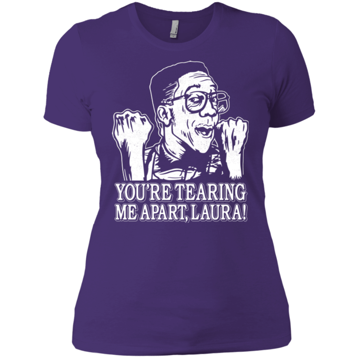 T-Shirts Purple Rush/ / X-Small OH LAURA Women's Premium T-Shirt